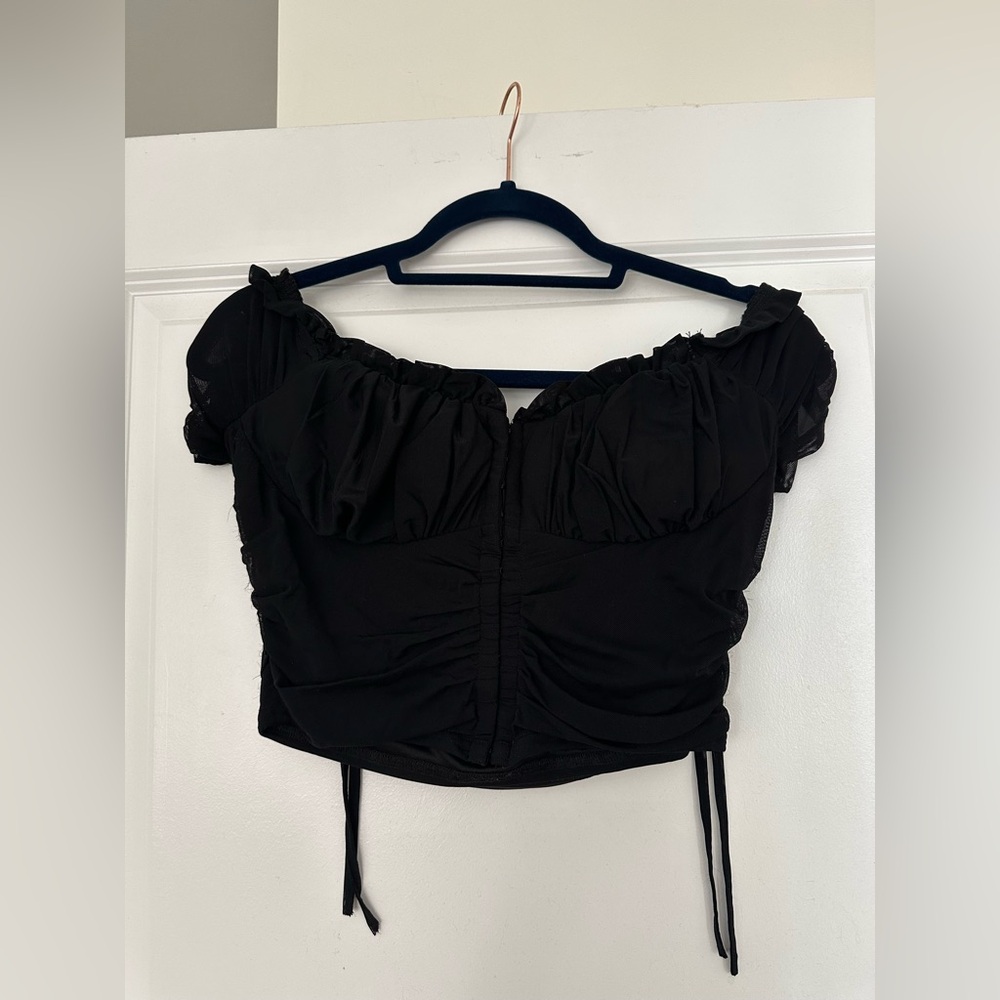 Size L Windsor cropped corset